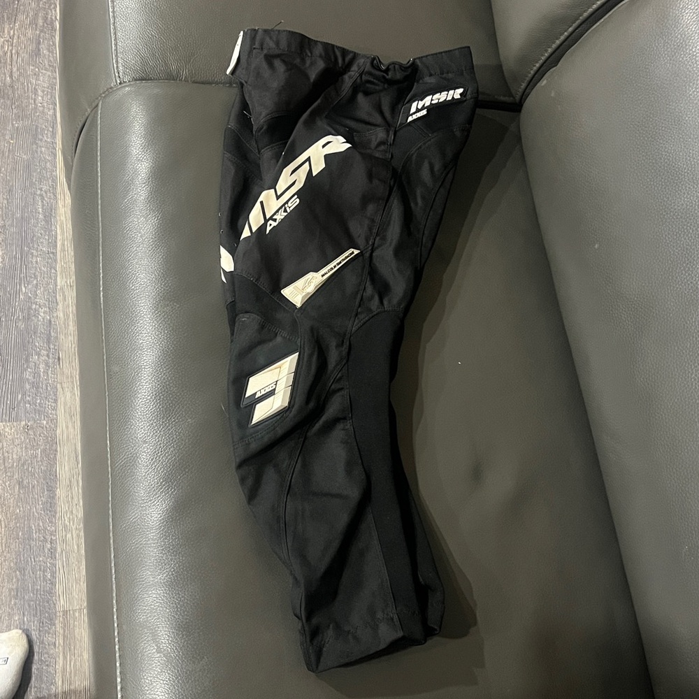MSR axis Black and White Riding Pants